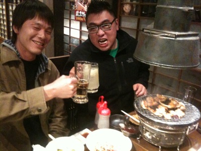 ZhangZhangYoshidaHorumon.JPG